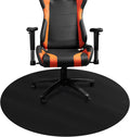 - Circle Gaming Chair Mat, Computer and Office Chair Mat for Hard Floors, Black, 46 Inches, Made in The USA