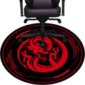 Chair Mat for Hardwood Floor Gaming Chair Mat 47 Inch Round Floor Mats for Gaming Room Home Office