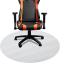 - Circle Gaming Chair Mat, Computer and Office Chair Mat for Carpet, Clear, 46 Inches, Made in The USA