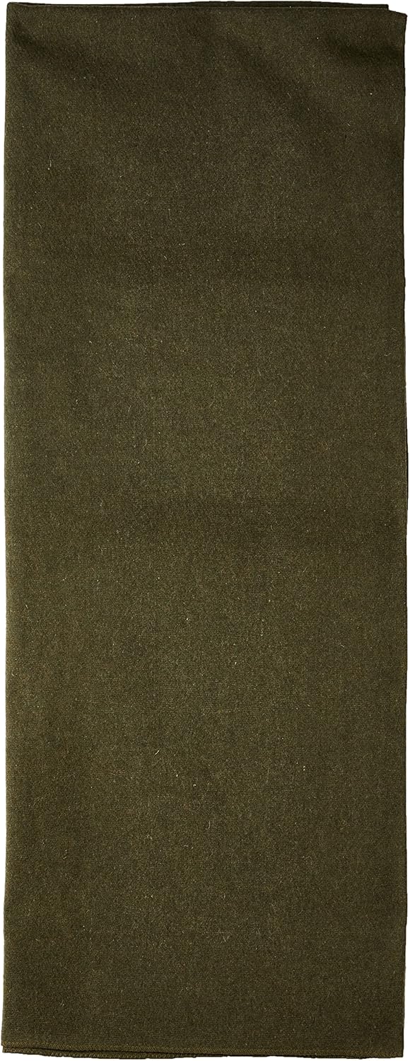 Olive Drab 80% Wool Fire Retardant Blanket - 66" X 90"